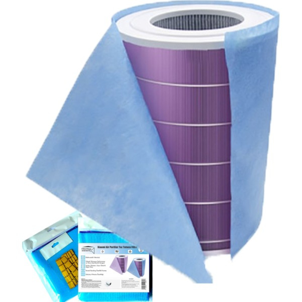 Filterhauz I Xiaomi Mi Air Purifier 4 Için Toz Tutucu Filtre 6 Adet - Mavi Isıtma & Soğutma Fiyatı