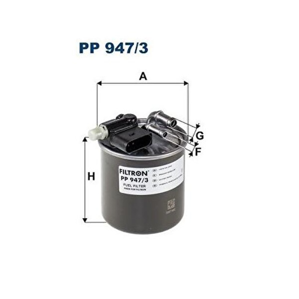 Filtron 176/242/246 Yakıt Filtresi - PP 947/3 Mazot Filtresi Fiyatı