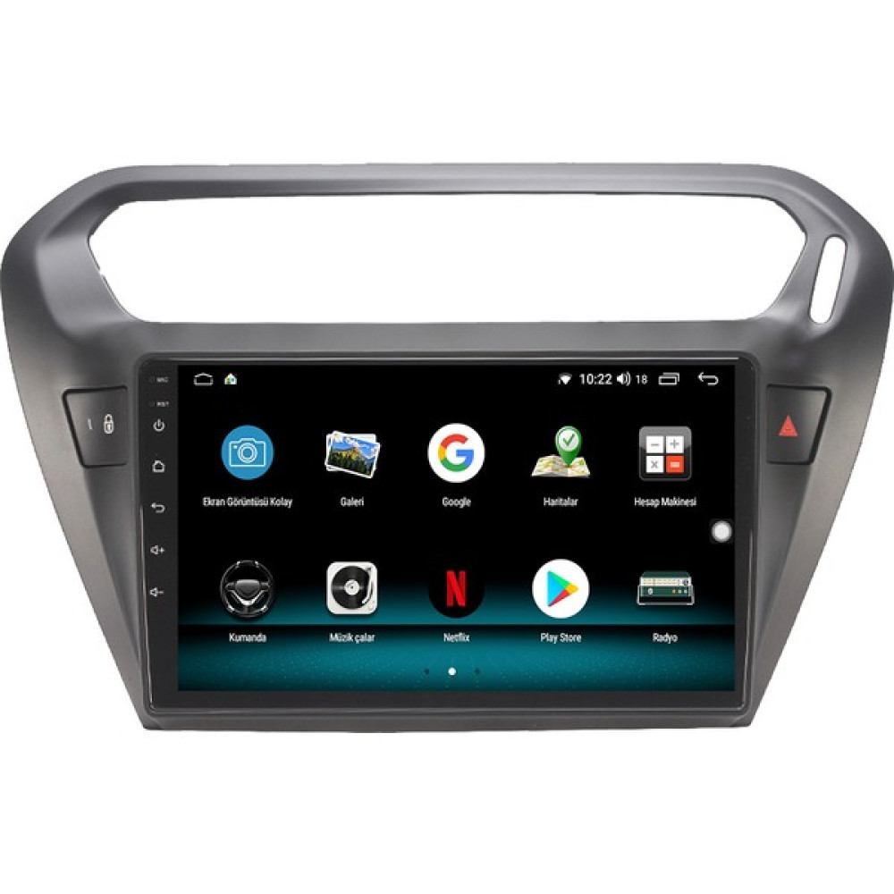 Fimex Citroen C-Elysee Android 10 Carplay Özellikli Navigasyon Multimedya Ekran 2gb Ram + 32GB HDD Oto Görüntü Sistemleri Fiyatı