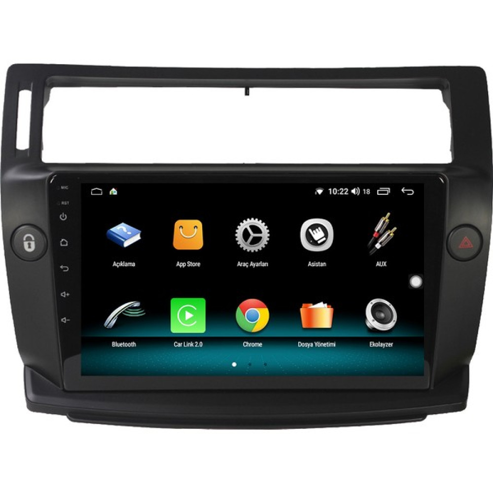 Fimex Citroen C4 Android 10 Carplay Özellikli Navigasyon Multimedya Ekran 2gb Ram + 32GB HDD Oto Görüntü Sistemleri Fiyatı