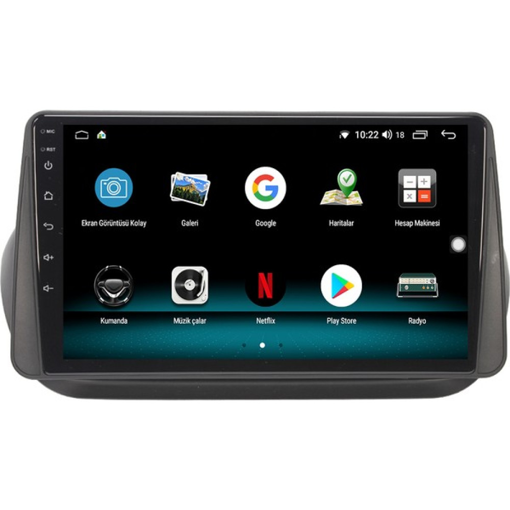 Fimex Fiat Fiorino Android 10 Carplay Özellikli Navigasyon Multimedya Ekran 2gb Ram + 32GB HDD Oto Görüntü Sistemleri Fiyatı