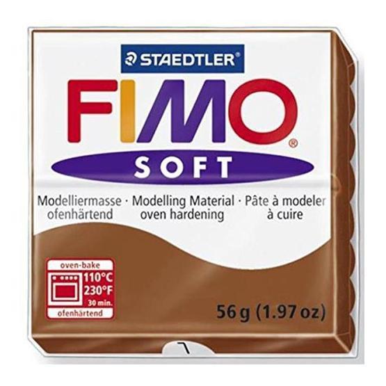 Fimo Caramel 57 gr Soft Polimer Kil