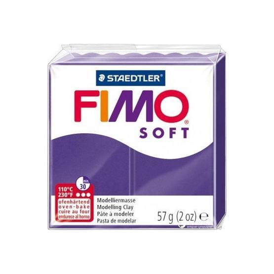 Fimo Plum 57 gr Soft Polimer Kil
