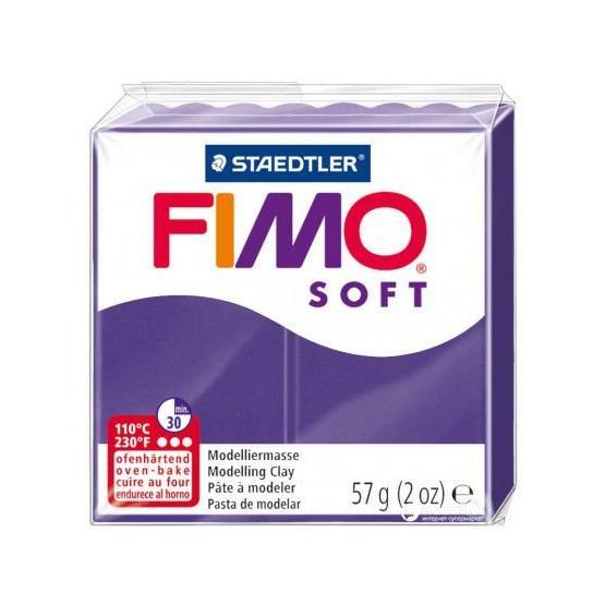 Fimo Plum 57 gr Soft Polimer Kil