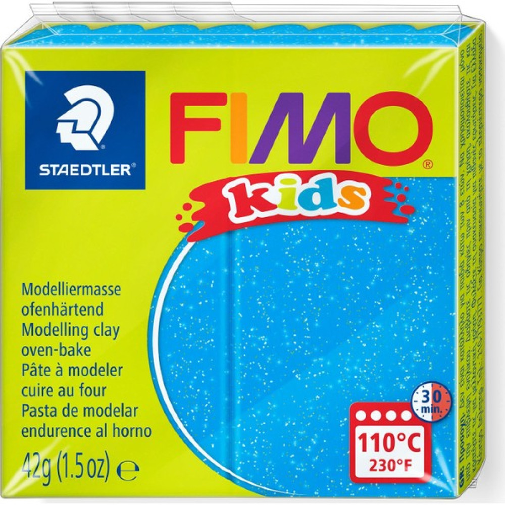 Fimo Staedtler Fimo Kids Yumuşak Polimer Kil 42 Gr. 312 Glitter Blue Oto Boyaları Fiyatı