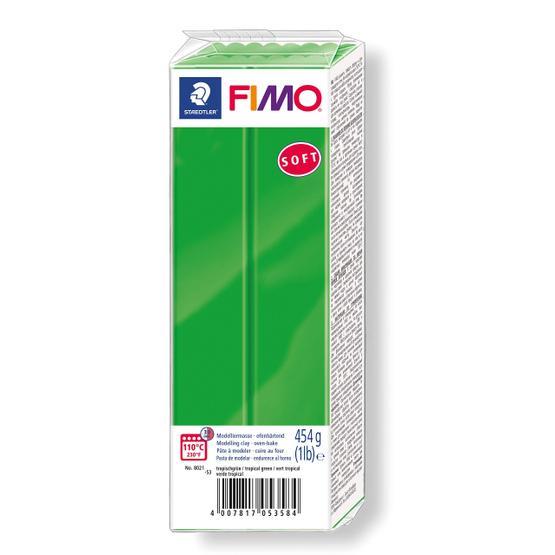 Fimo Tropical Green 454 gr Soft Polimer Kil