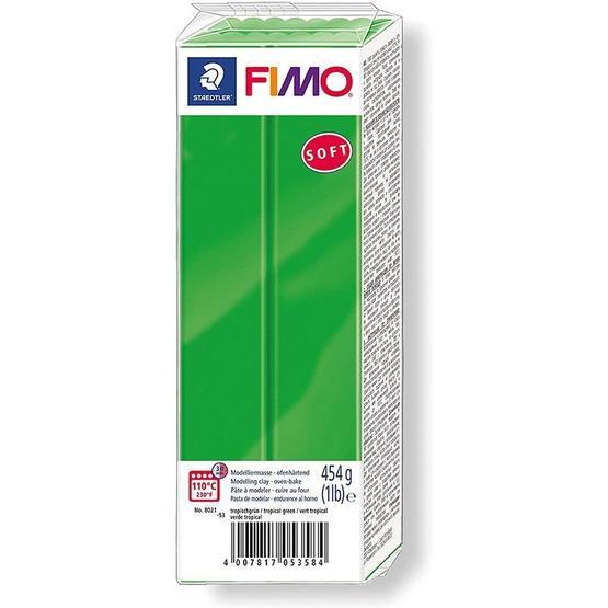 Fimo Tropical Green 454 gr Soft Polimer Kil