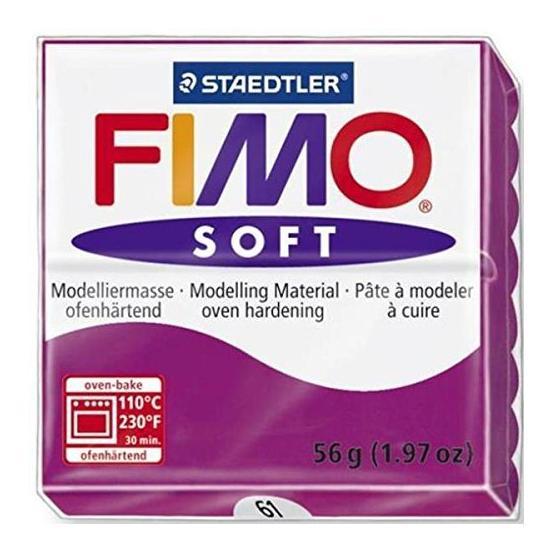 Fimo Violet Purpure 57 gr Soft Polimer Kil