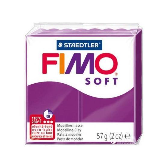 Fimo Violet Purpure 57 gr Soft Polimer Kil