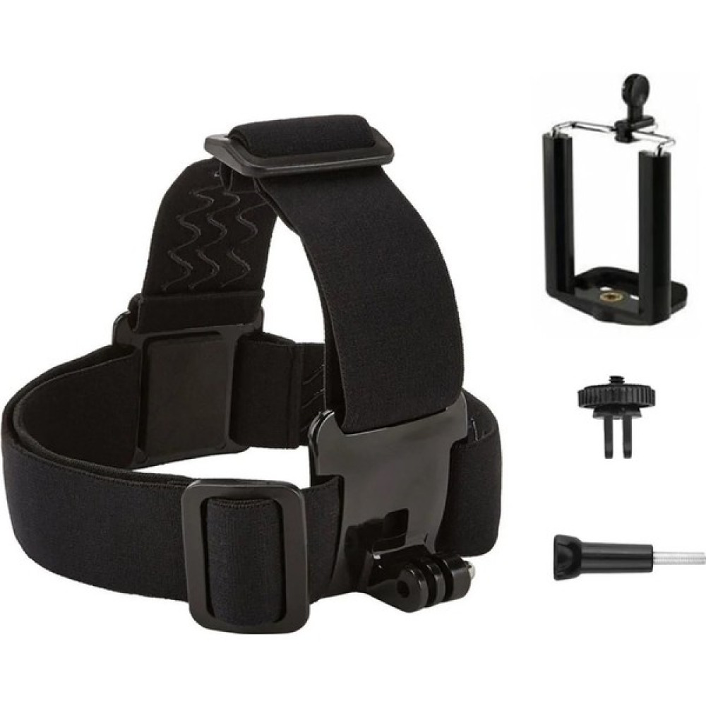 Fimtech Cep Telefonu Uyumlu Kafa Bandı Vlog Video Çekim Seti Phone Holder Head Strap - Siyah Aksiyon Kameralar Fiyatı