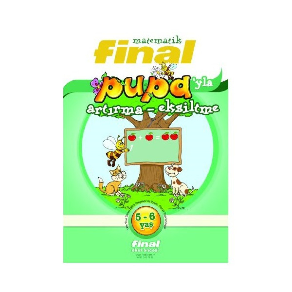 Final Okul Öncesi Pupa'yla Artırma Eksiltme Okul Öncesi Eğitici & Öğretici Kitaplar Fiyatı