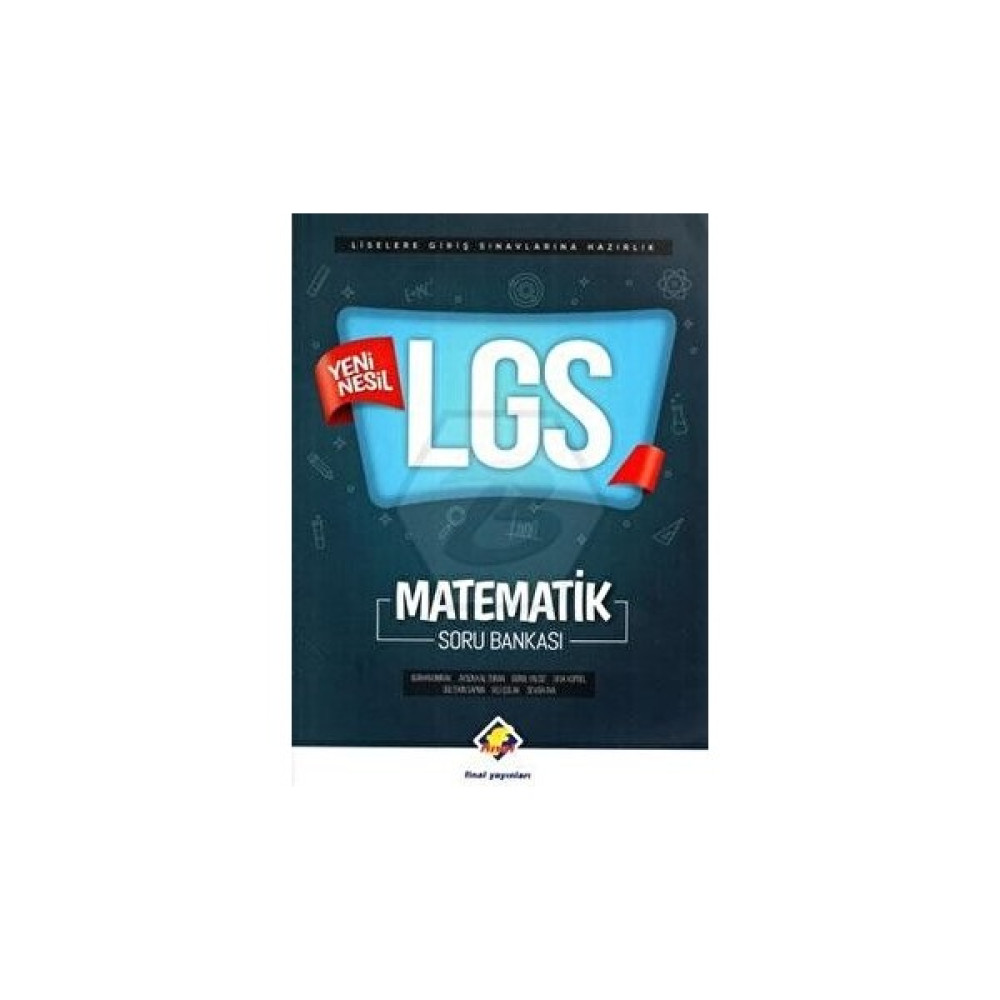 Final Yayınları 8. Sınıf LGS Matematik Yeni Nesil Soru Bankası Ders Sınav Kitapları Fiyatı