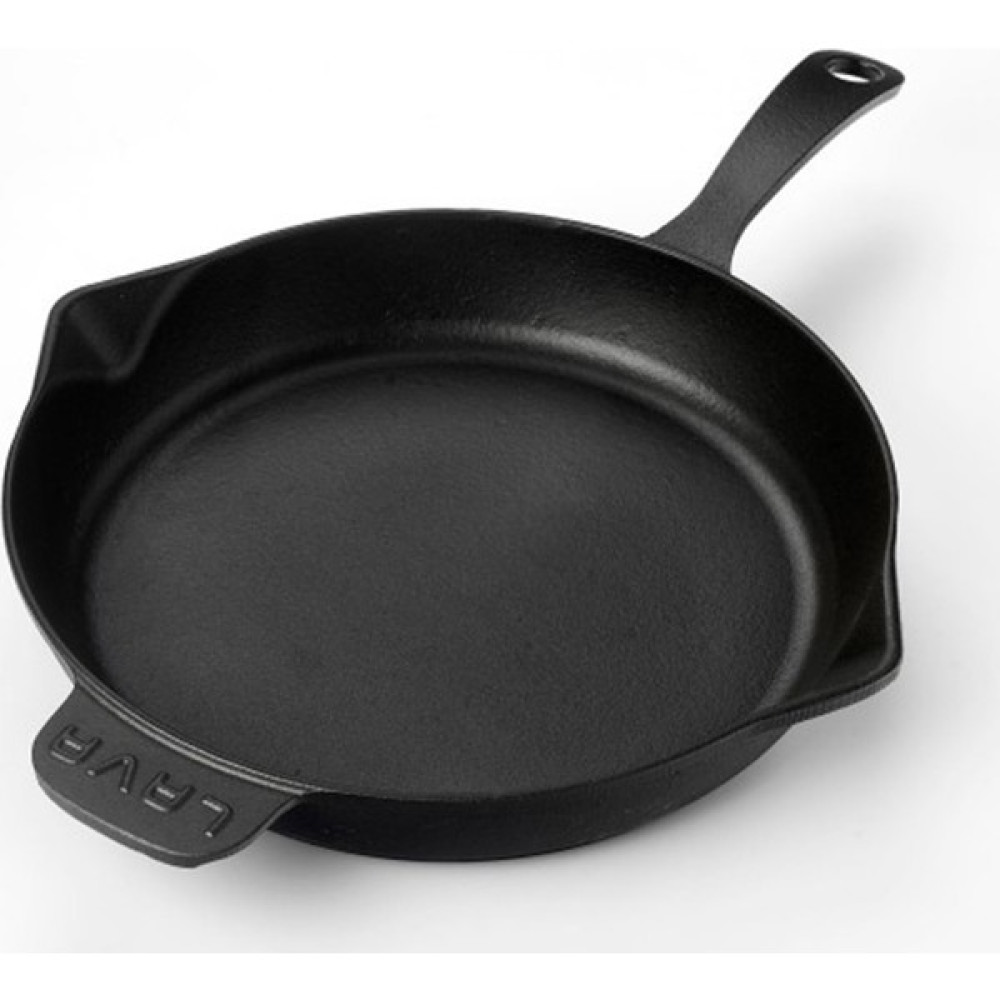Finally Tahta Kaşık + Lava Döküm Kızartma Tavası 30 cm Siyah Tavalar Fiyatı