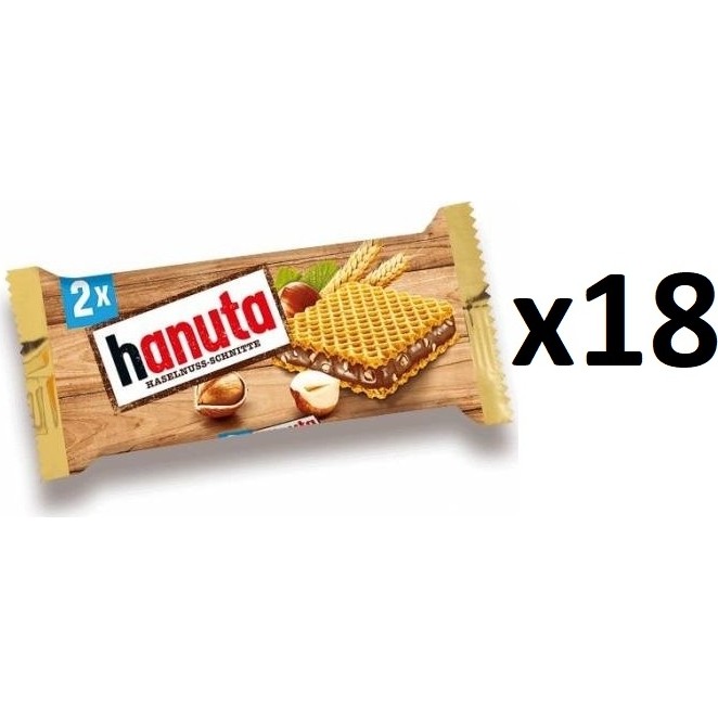 Fındıklı Hanuta 44 gr 2'li Gofret - 18'li Koli Tatlı Atıştırmalık Keyfi Diğer Fiyatı