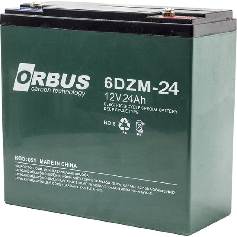 Findit Akü 12 Volt 24 Amper Orbus / Kıjo ( 180 x 76 x 167 mm ) ( Elektrikli Bisiklet Aküsü ) 6 Dzm 24 Elektrikli El Aletleri Fiyatı