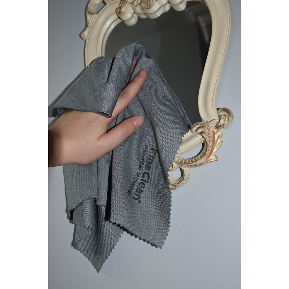 Fine Clean ( 1 Adet ) Gri Mikrofiber Sihirli Cam Ve Ayna Temizlik Bezi 40*50 Temizlik Malzemeleri Fiyatı