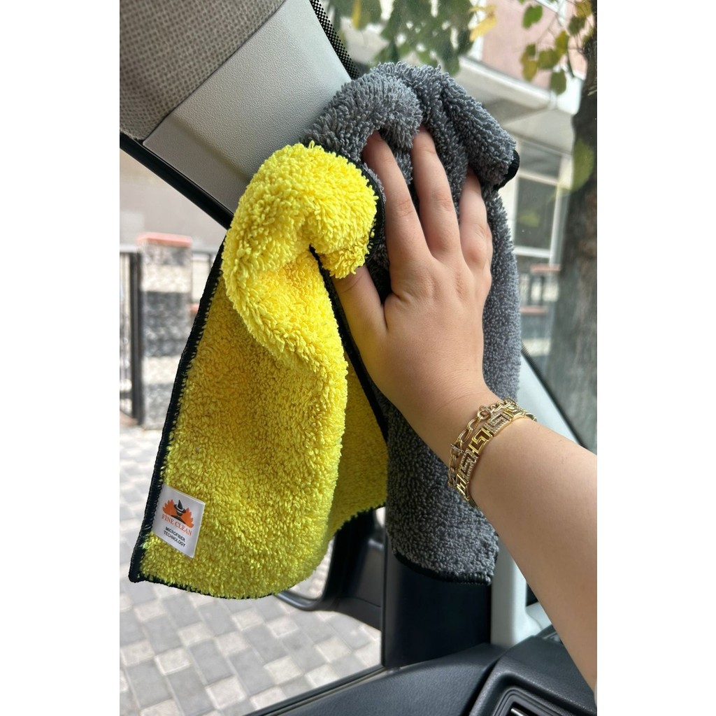 Fine Clean ( 1 Adet ) Mikrofiber Çift Taraflı Araba Oto Yıkama ve Kurulama Bezi 30*60CM SSD / Solid State Drive Fiyatı