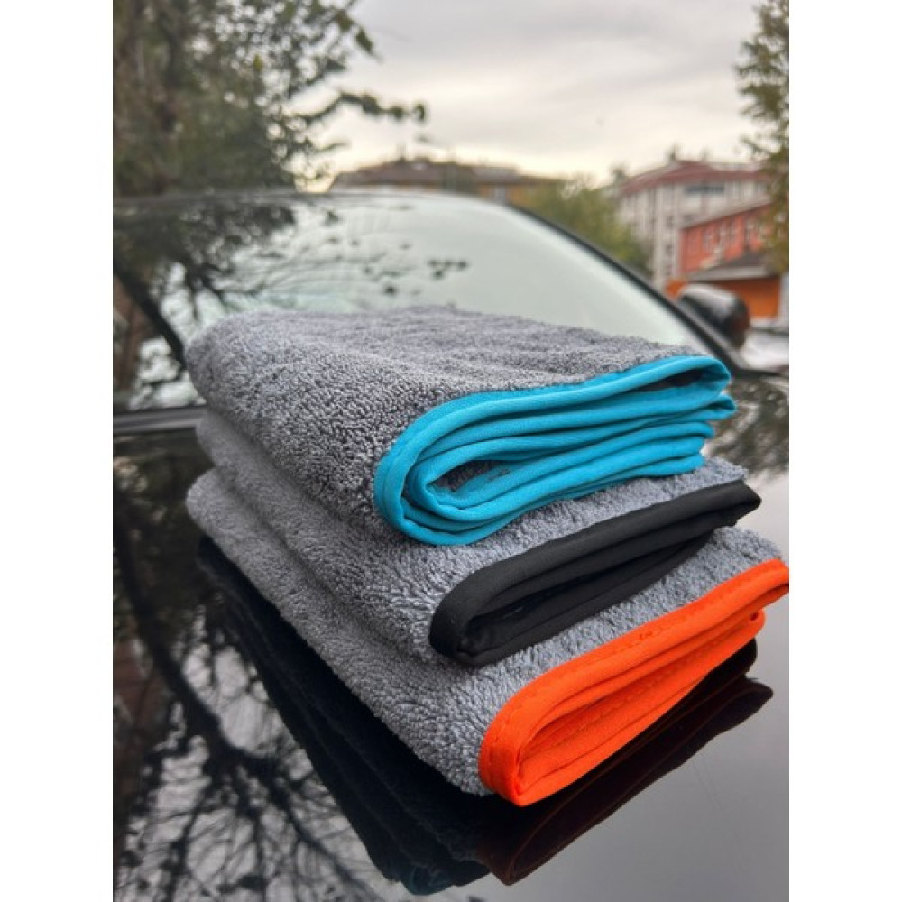 Fine Clean Mikrofiber Renkli Biyeli Oto Yıkama, Kurulama, Silme, Temizleme Bezi - 3 Adet (50 x 70 Cm) Oto Bakım Bezleri Fiyatı