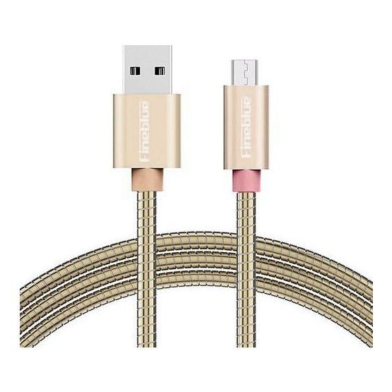 Fineblue F-C05 Metal Sargı Type-C USB Data Kablo