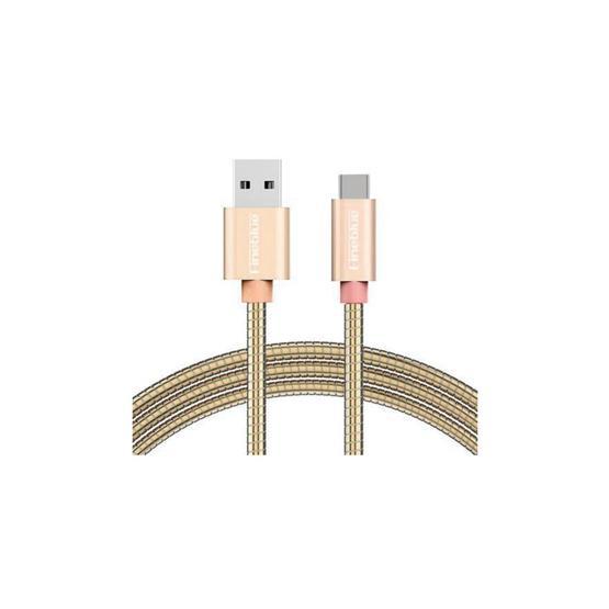 Fineblue F-C05 Metal Sargı Type-C USB Data Kablo