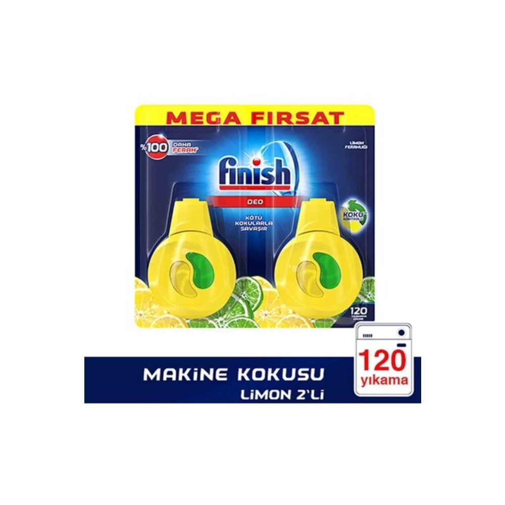 Finish 2li Limon Bulaşık Makinesi Kokusu Bulaşık Yıkama Fiyatı