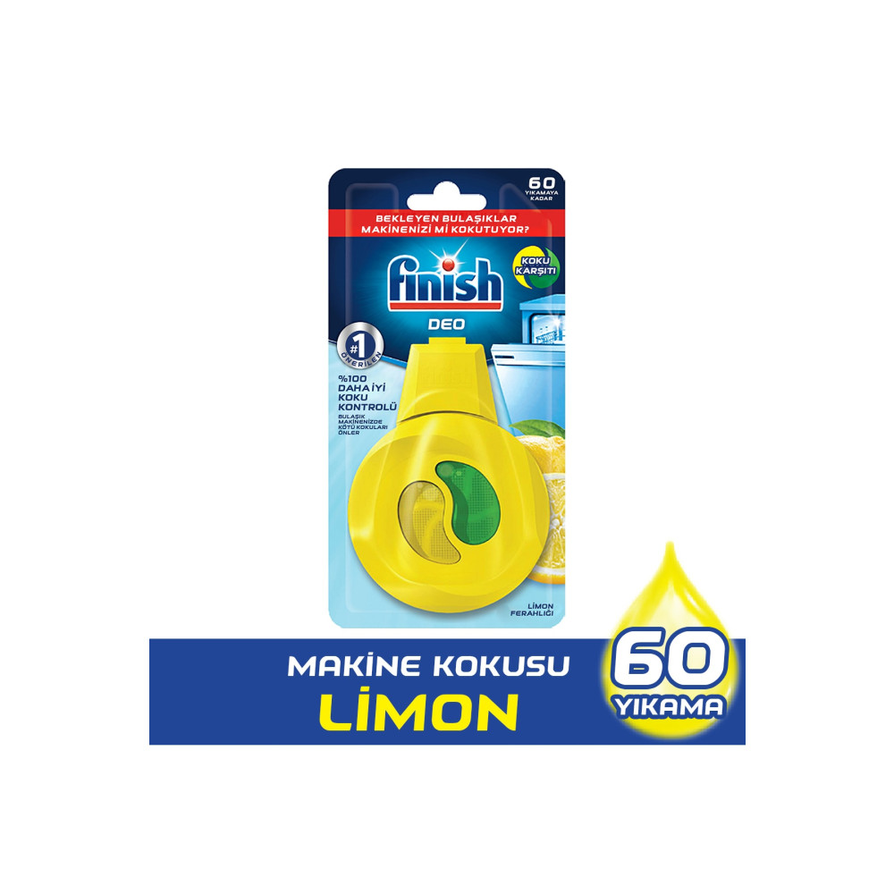Finish Deo Limon Kokulu Bulaşık Makinesi Kokusu Bulaşık Yıkama Fiyatı