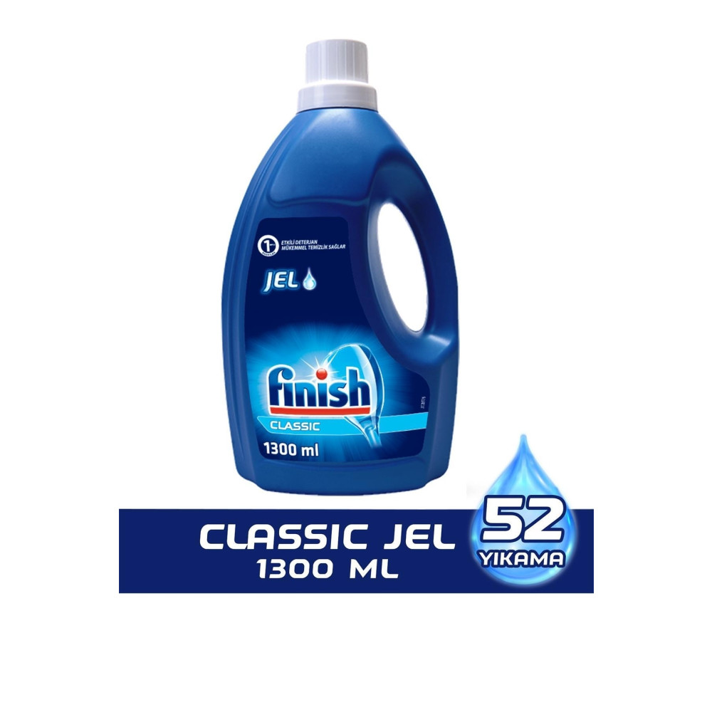 Finish Klasik Jel 1300 ml Bulaşık Makinesi Deterjanı Bulaşık Yıkama Fiyatı