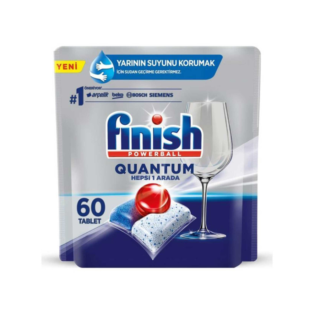 Finish Quantum Hepsi Bir Arada 60 Yıkama Bulaşık Makinesi Tableti Diğer Fiyatı