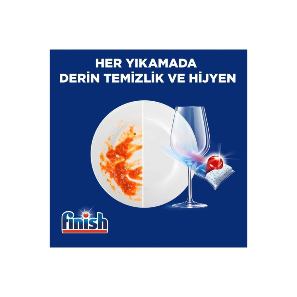 Finish Quantum Hepsi Bir Arada 60 Yıkama Bulaşık Makinesi Tableti