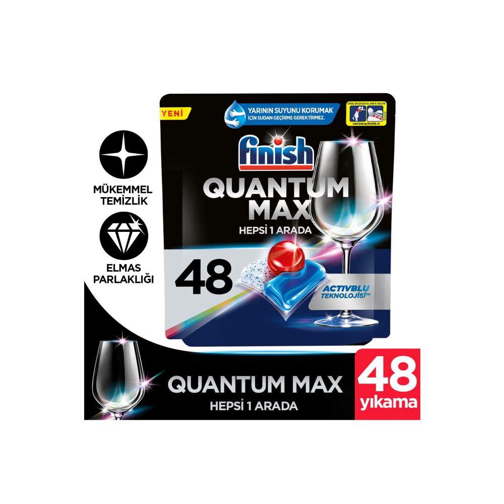 Finish Quantum Max 48 Tablet Bulaşık Yıkama Fiyatı