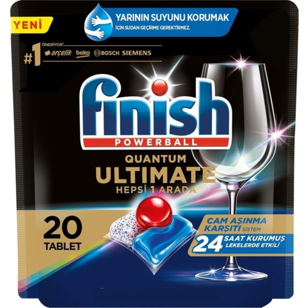 Finish Quantum Ultimate Bulaşık Makinesi Deterjanı 20 Kapsül Çamaşır Deterjanı Fiyatı