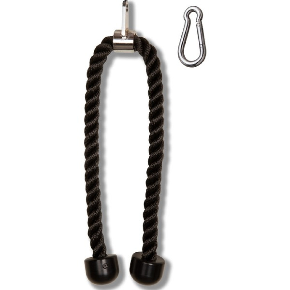 FinxSport 100 cm Profesyonel Triceps Halatı - Rope Triceps Pushdown - Cable Crossover Triceps Aparatı Dambıllar & El / Ayak Ağırlıkları Fiyatı