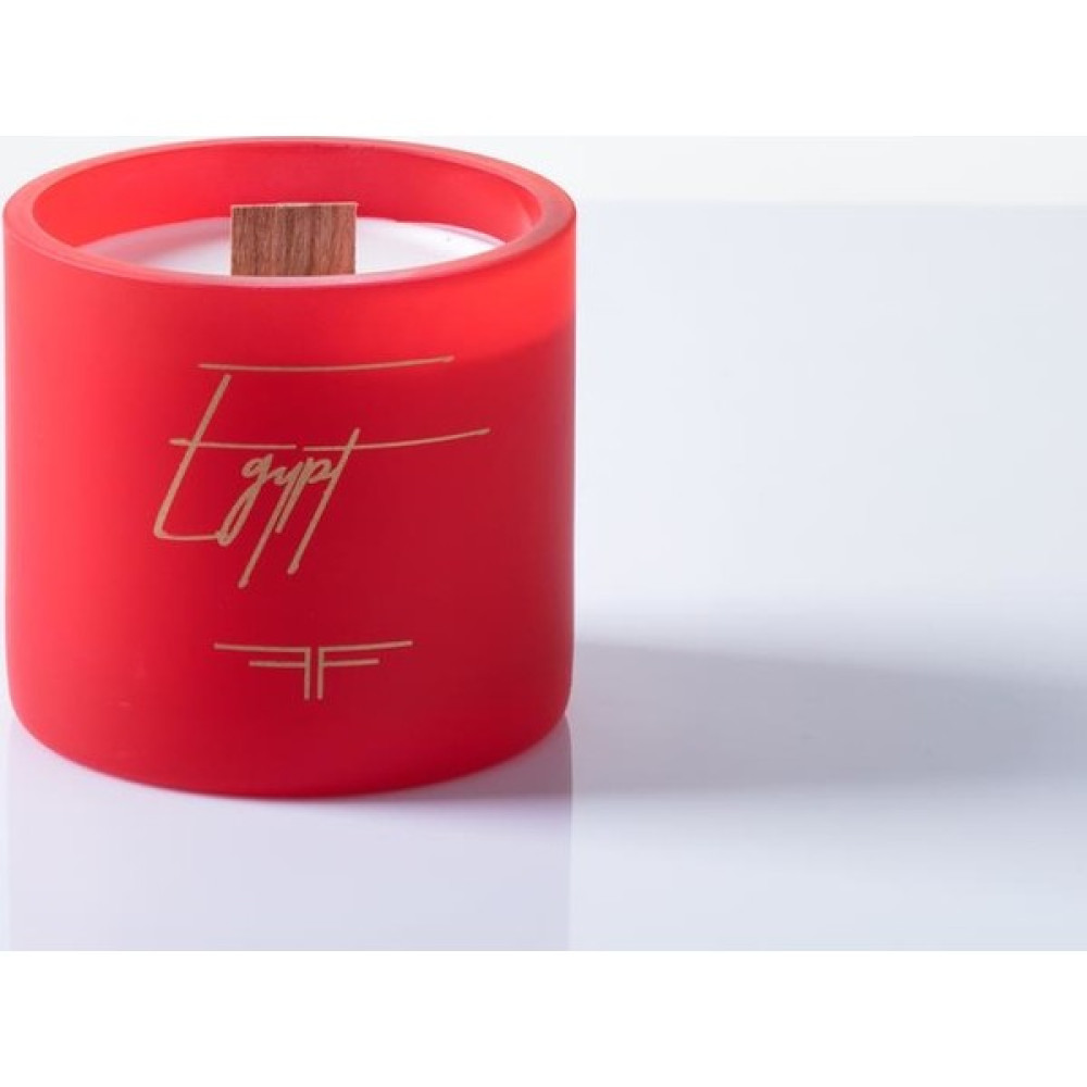 Fiolas Organıc Candle Nomad Egypt - Kırmızı - 1 Adet Dekoratif Mum Fiyatı
