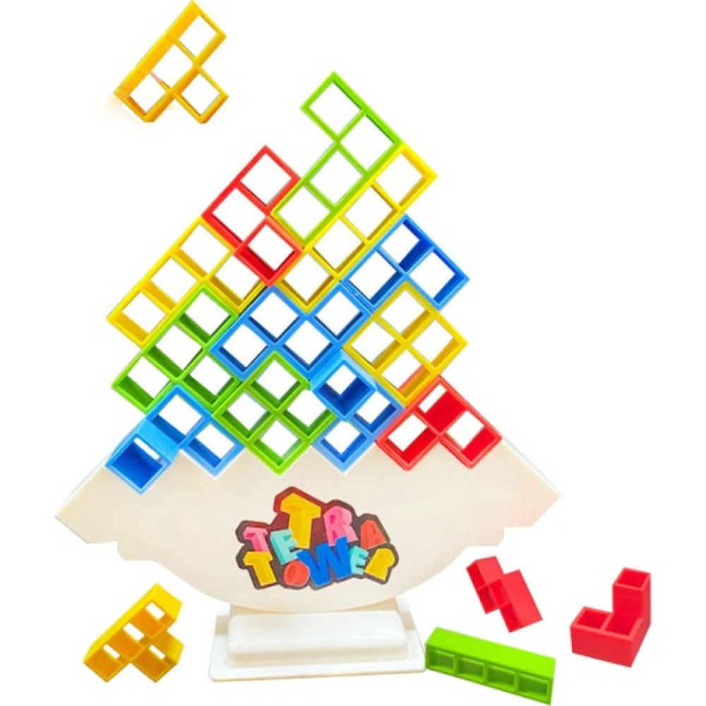 Fiona Game Stacking Blocks Stack Building Blocks Balance Puzzle Board Assembly Bricks Educational Toys (Yurt Dışından) - Building block toys Legolar ( Yapım Oyuncakları ) Fiyatı