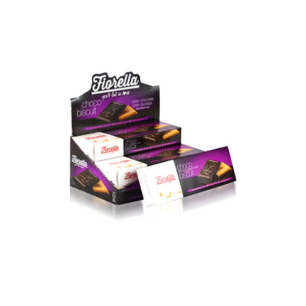 FIORELLA Chocobiscuit Bitter Çikolatalı Bisküvi 102 Gr. 6 Adet (1 Kutu) Çikolata ve Gofret Fiyatı