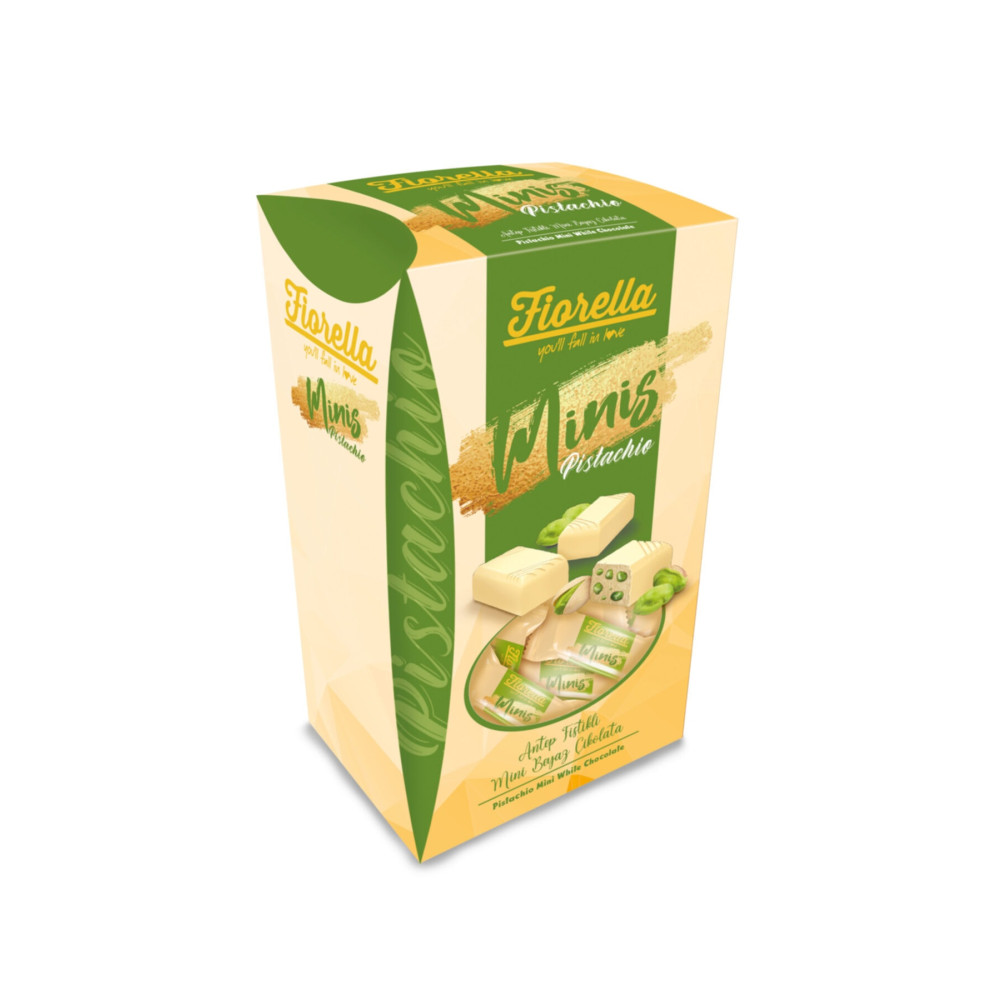 FIORELLA Minis Beyaz Çikolatalı Fıstıklı 173 gr (1 Kutu) Çikolata ve Gofret Fiyatı
