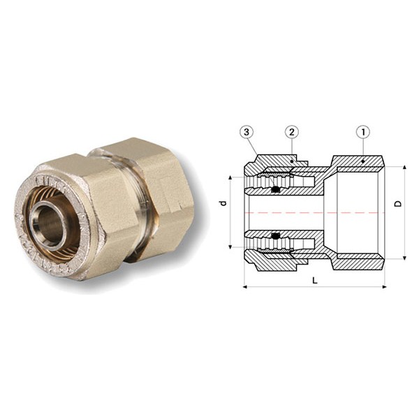 FIRAT PLASTİK 1/2 Pex Iç Dişli Rakor 16 mm - 1/2 16 mm Nalburiye & Hırdavat Fiyatı