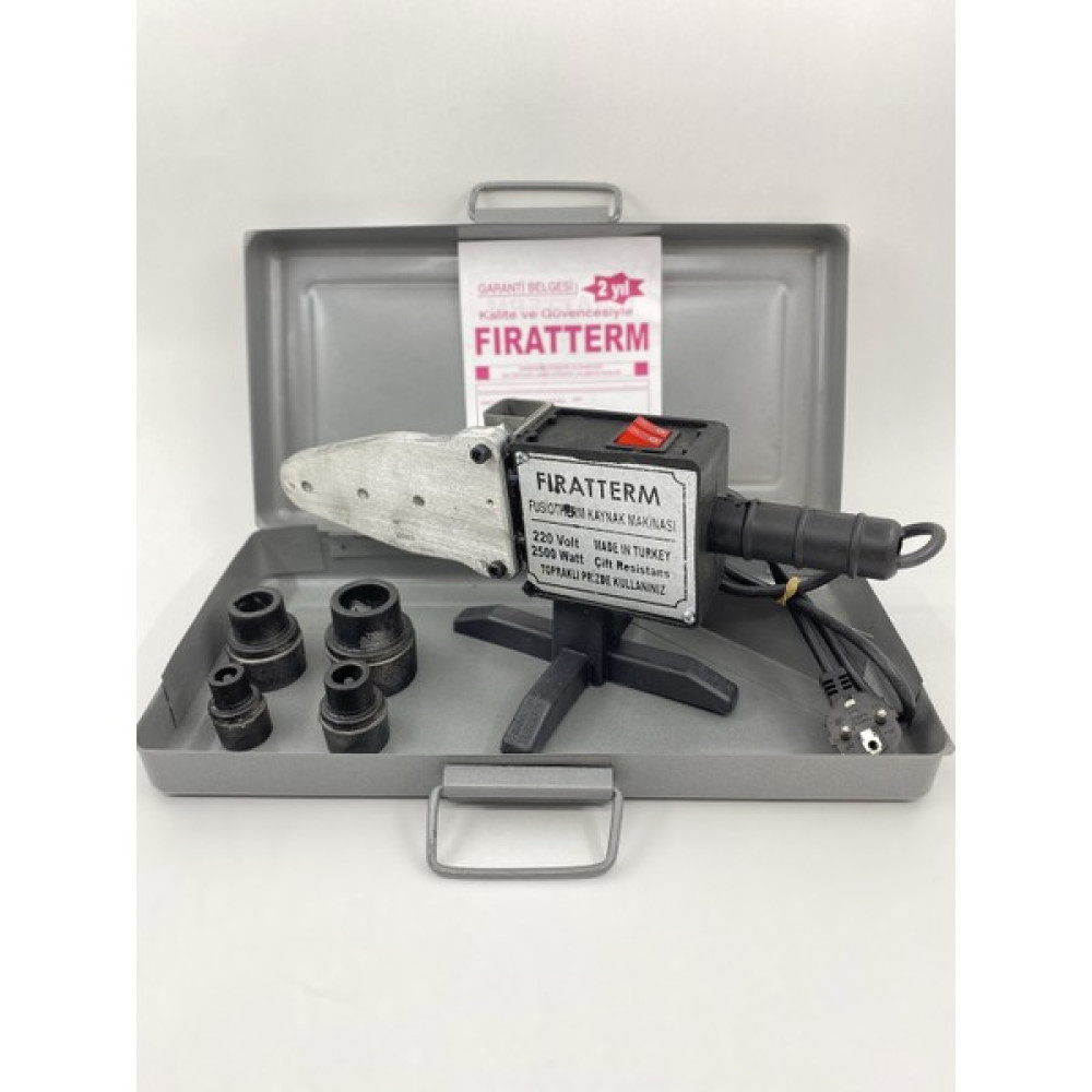 Fıratterm Pvc Plastik Boru Kaynak Makinası 2500W Çantalı - Set1 FRTTRMSET12 Kaynak Makineleri Fiyatı