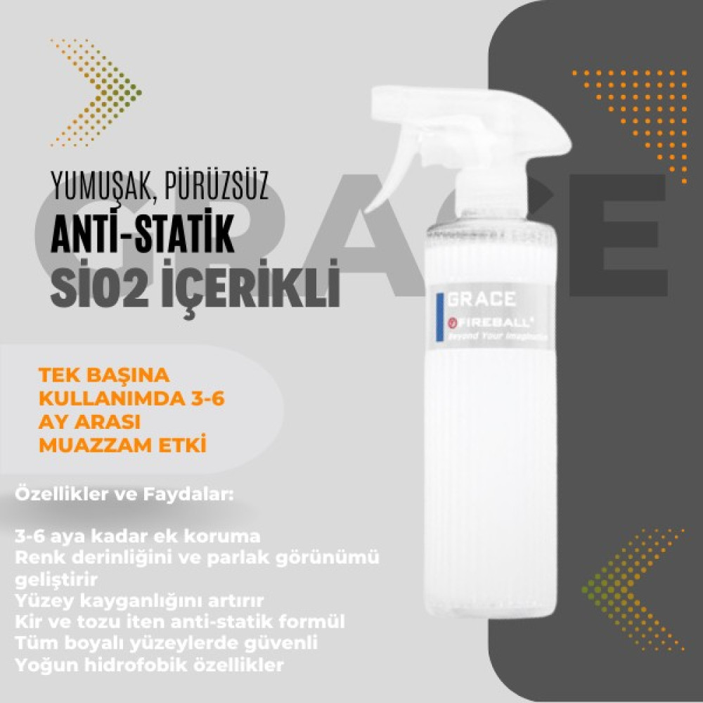 Fireball Grace Sio2 Sealant Boya Koruma Oto Bakım & Temizlik Ürünleri Fiyatı