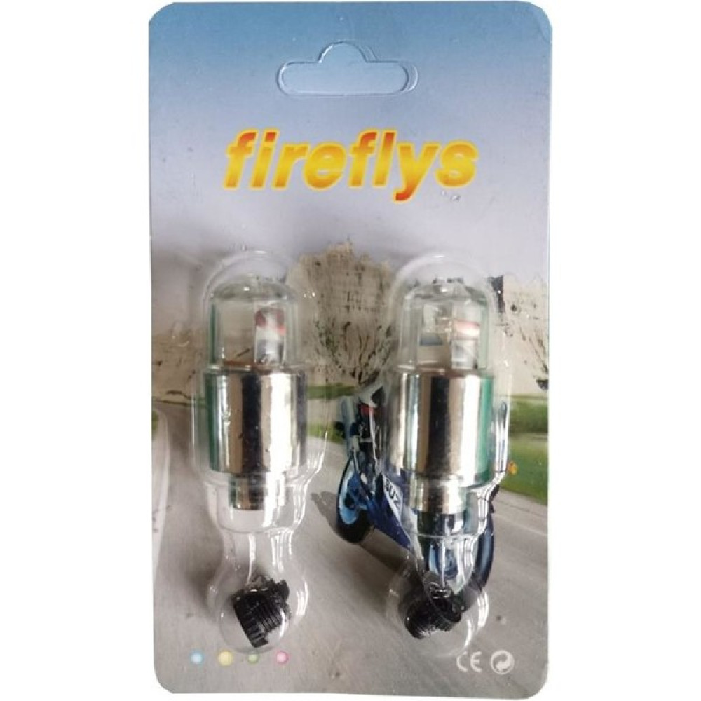 Fireflys Bisiklet Sibop Kapağı LED Işıklı LVC-038 Beyaz 2'li Set Bisiklet Aksesuarları Fiyatı