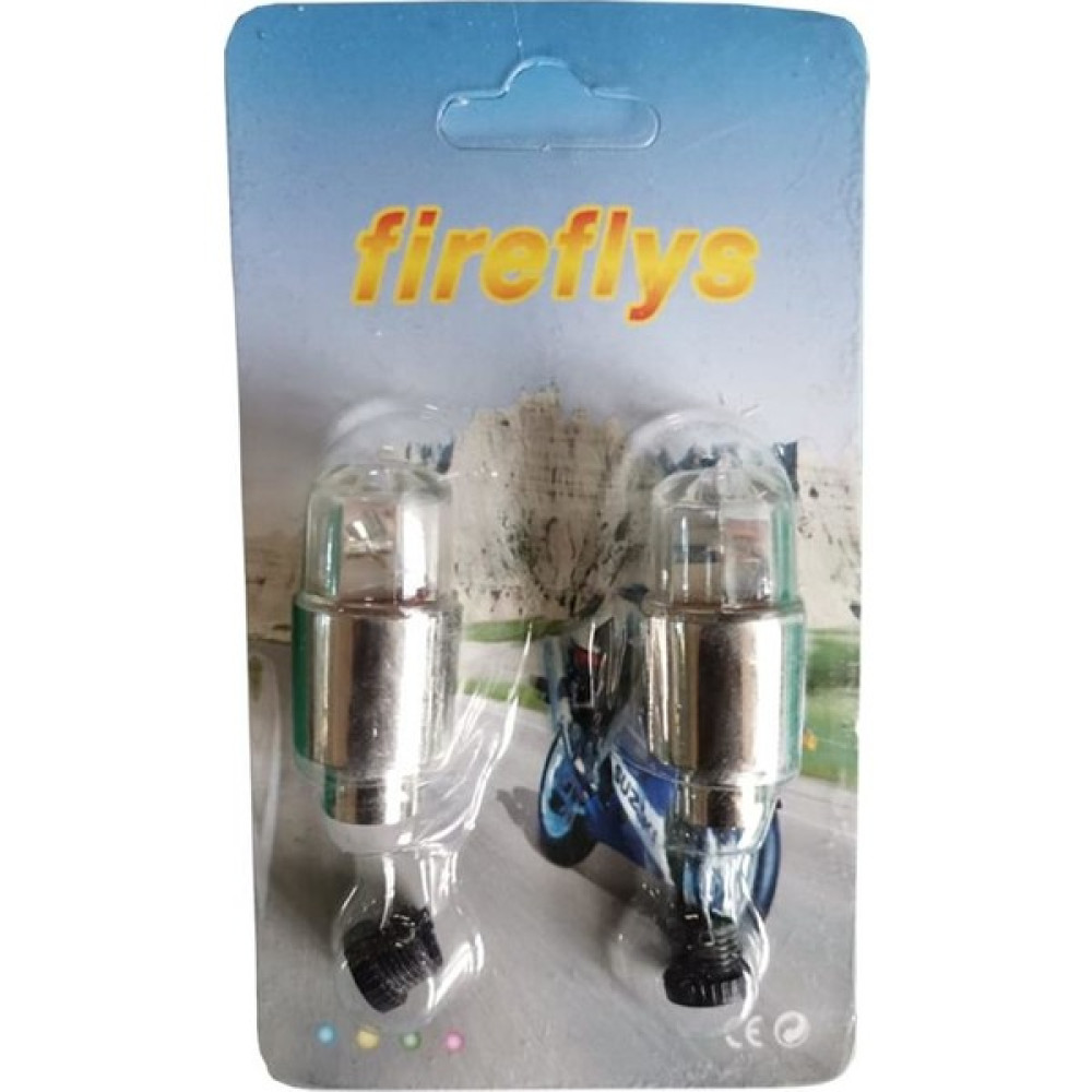Fireflys Bisiklet Sibop Kapağı LED Işıklı LVC-038 Mavi 2'li Set Bisiklet Aksesuarları Fiyatı