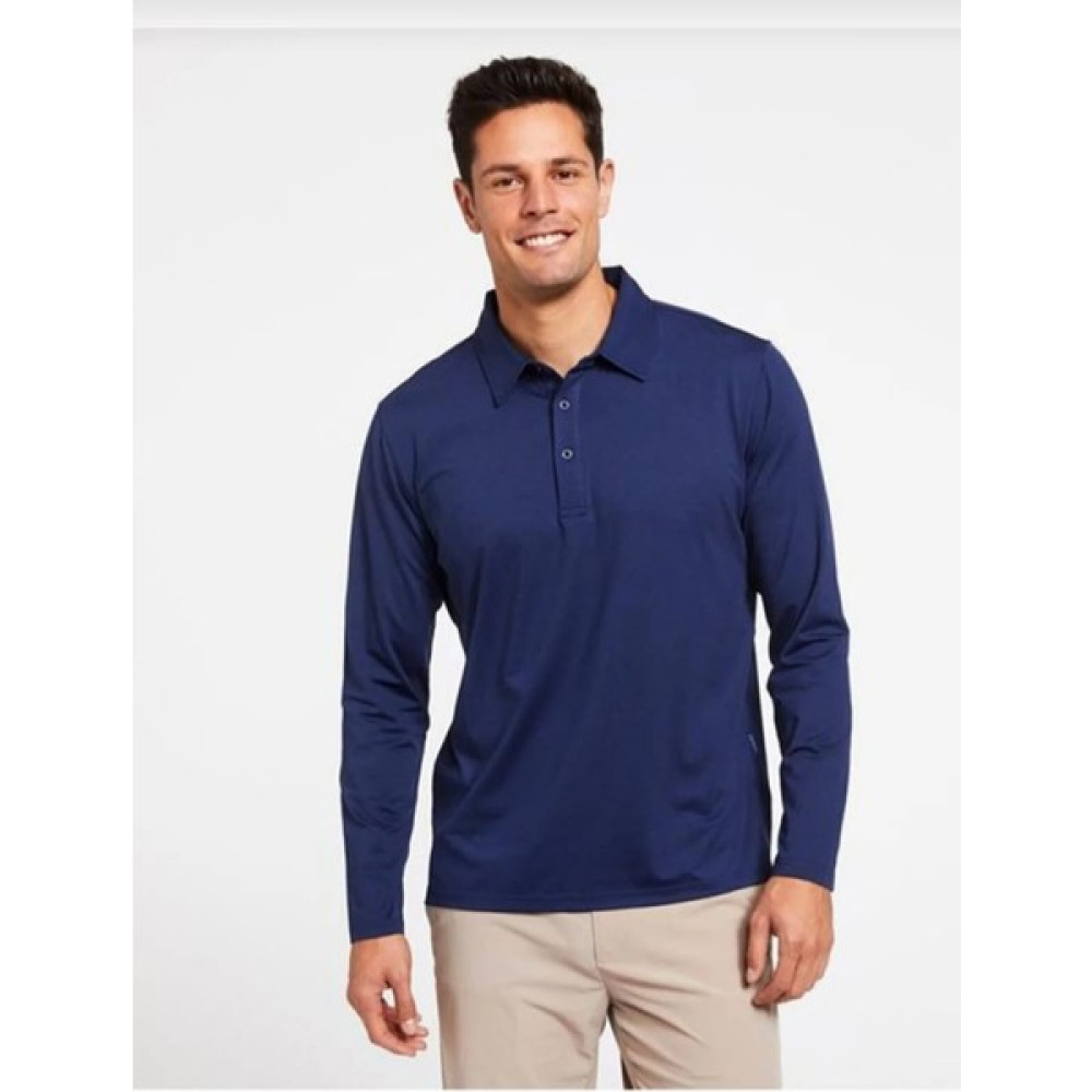 Fires Giyim Polo Yaka Uzun Kollu Lacivert Renk Tişört Pamuklu Uzun Kol Polo Yakalı Tshirt Erkek T-shirt Fiyatı