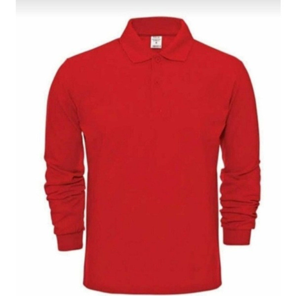Fires Giyim Unisex Polo Yaka T-Shirt Uzun Kol Erkek T-shirt Fiyatı