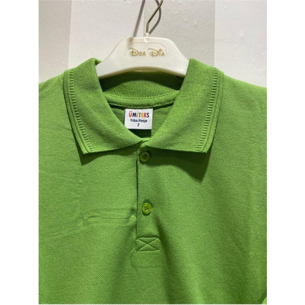 Fires Giyim Uzun Kollu Polo Yaka Okul Tshirt Erkek Çocuk T-shirt Fiyatı