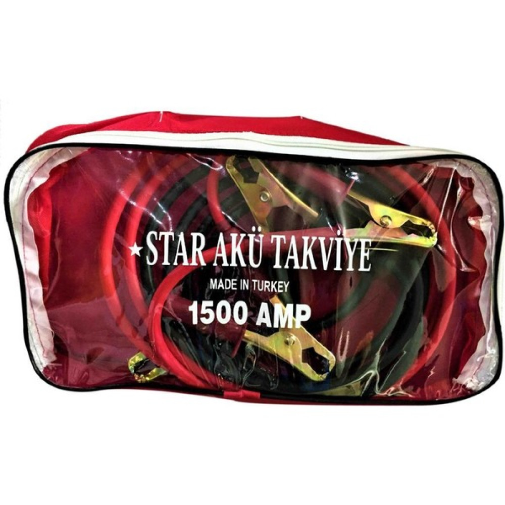 Fırsat Geldi 1500 Amper Kalın Akü Takviye Kablosu Taşıma Çantalı Akü Takviye Kablosu Fiyatı