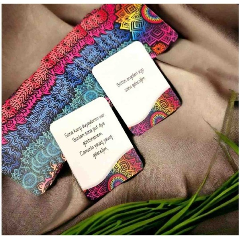 Fırsatlar Diyarı Eril Dişil Tarot Konuşturma Kartları Mandala Oyun Takımları Fiyatı