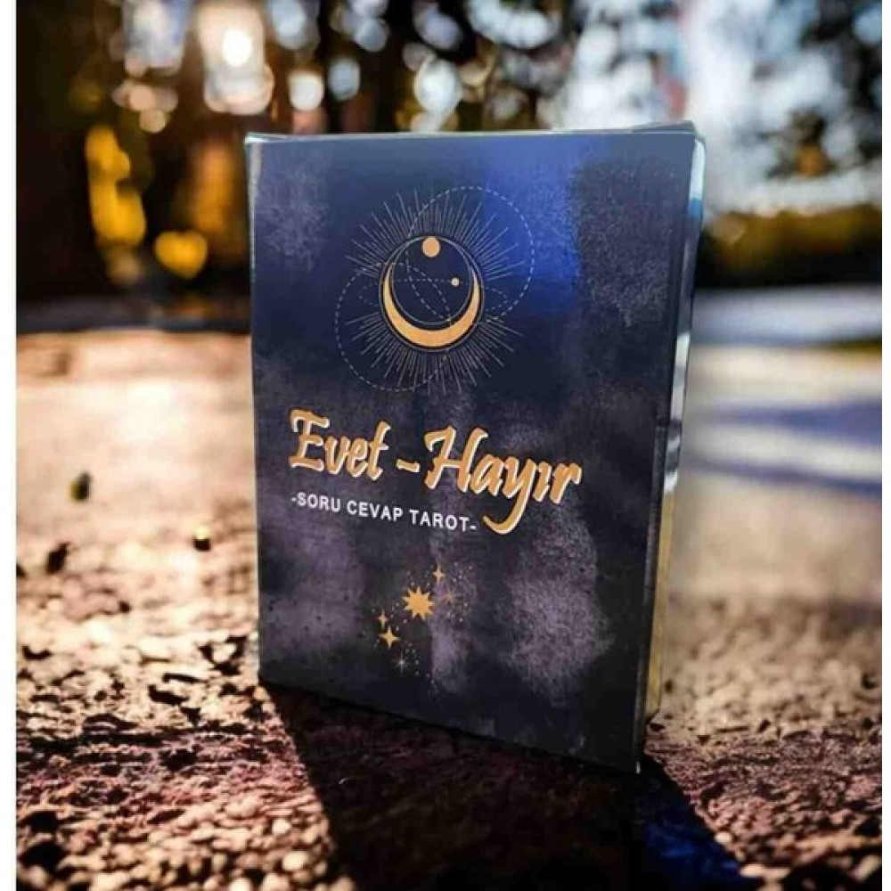 Fırsatlar Diyarı Evet-Hayır Soru Cevap Tarot Destesi Kartları / Yes-No Tarot Oyun Takımları Fiyatı
