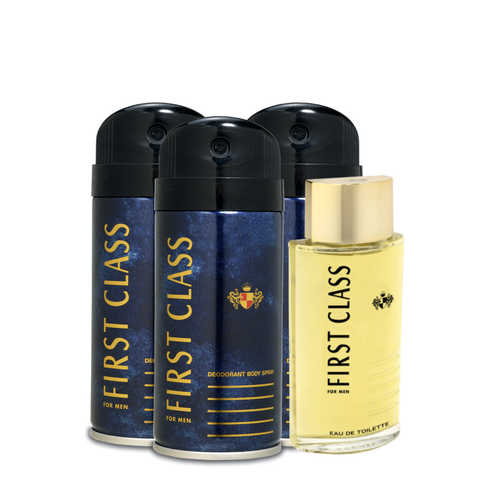 First Class Edt Parfüm 100 ml Deodorant 3x150 ml Set Parfümler Fiyatı