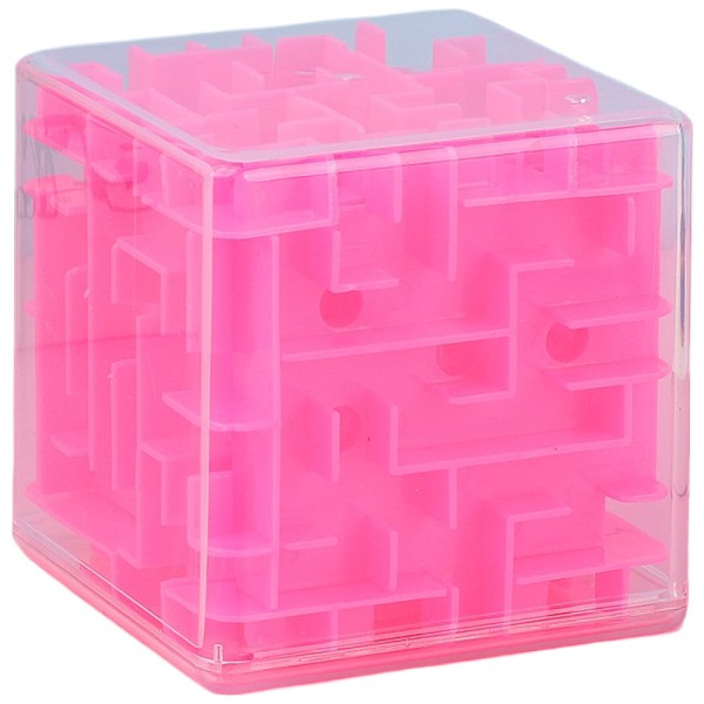 First Çocuk Oyuncağı Üç Boyutlu Labirent Rubik Küpü Beyin Odaklı Bulmaca 3D Labirent Ebeveyn-Çocuk Oyuncağı Rubik Küpü (Yurt Dışından) - Pembe - 3 Yaş Oto Boyaları Fiyatı