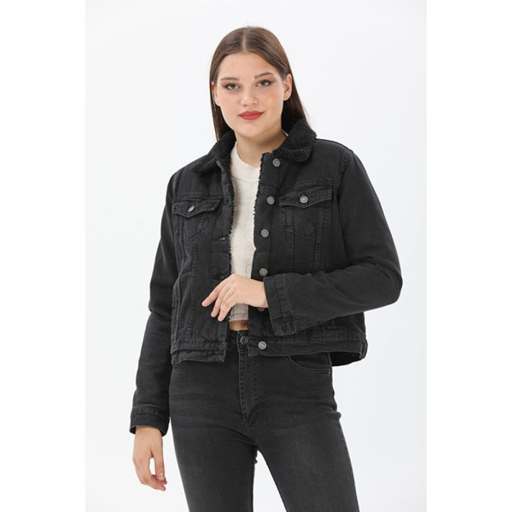 First Company Denim Kadın Ceket 2324BS208002 Bayan Ceket Fiyatı